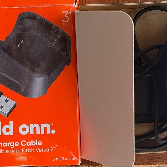 Charge Cable add onn Compatible with Fitbit Versa 2 3'. - Picture 4 of 5